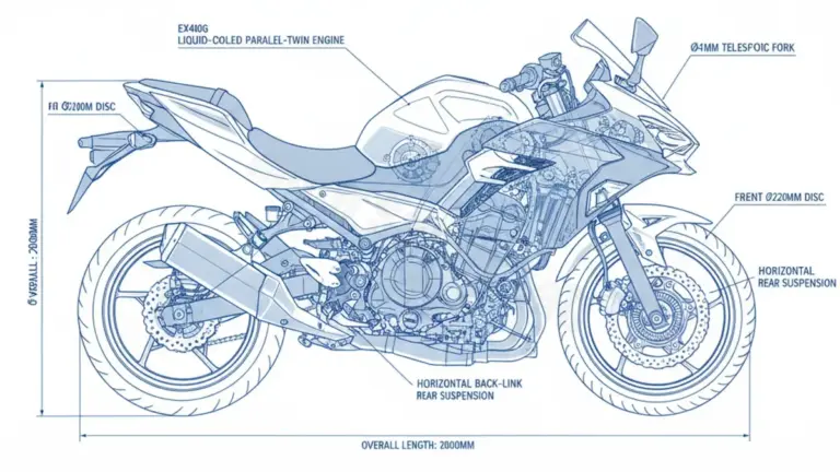 Kawasaki NINJA 400 (EURO 4) – EX400G Technical Review & Maintenance Guide