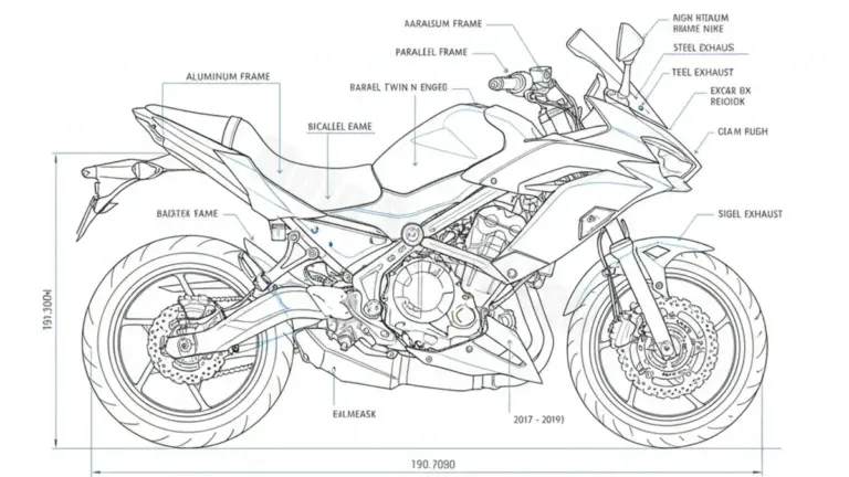 Kawasaki NINJA 650 (EURO 4) – EX650 Specs: Oil Capacity & Tire Pressure