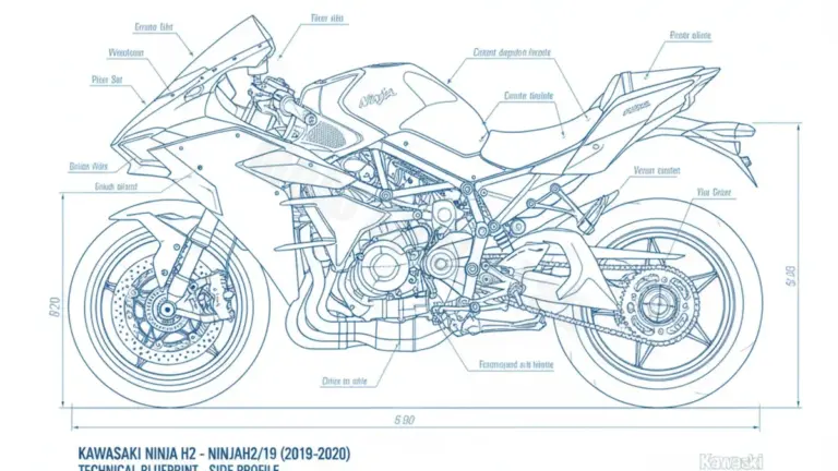 Kawasaki NINJA H2 – NINJAH2/19 Tire Pressure, Oil Type & Fluid Specs