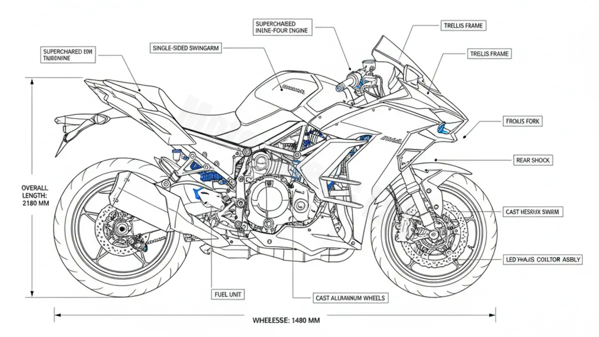 Kawasaki NINJA H2 SX (EURO 5) - ZXT02PP Specs: Engine Oil, Gap & Tire PSI