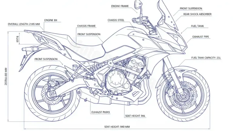 Kawasaki VERSYS 650 (KLE 650 F EURO 4) – KLE650F/17 Technical Review & Maintenance Guide