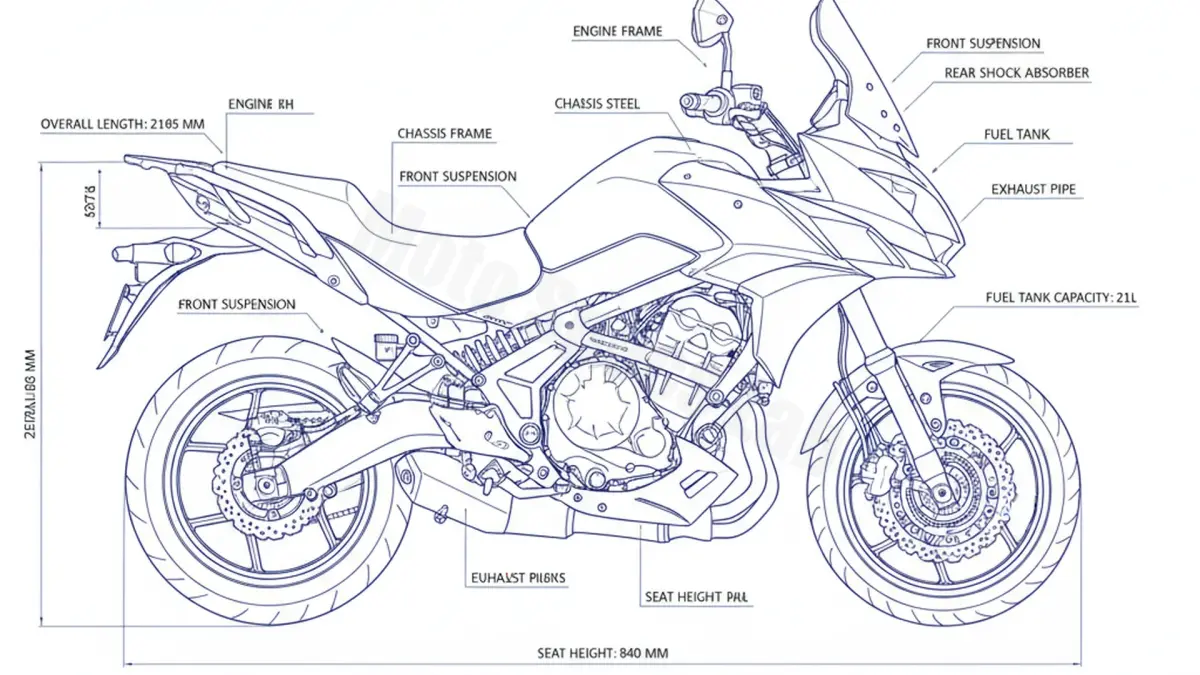 Kawasaki VERSYS 650 (KLE 650 F EURO 4) - KLE650F/17 Technical Review & Maintenance Guide