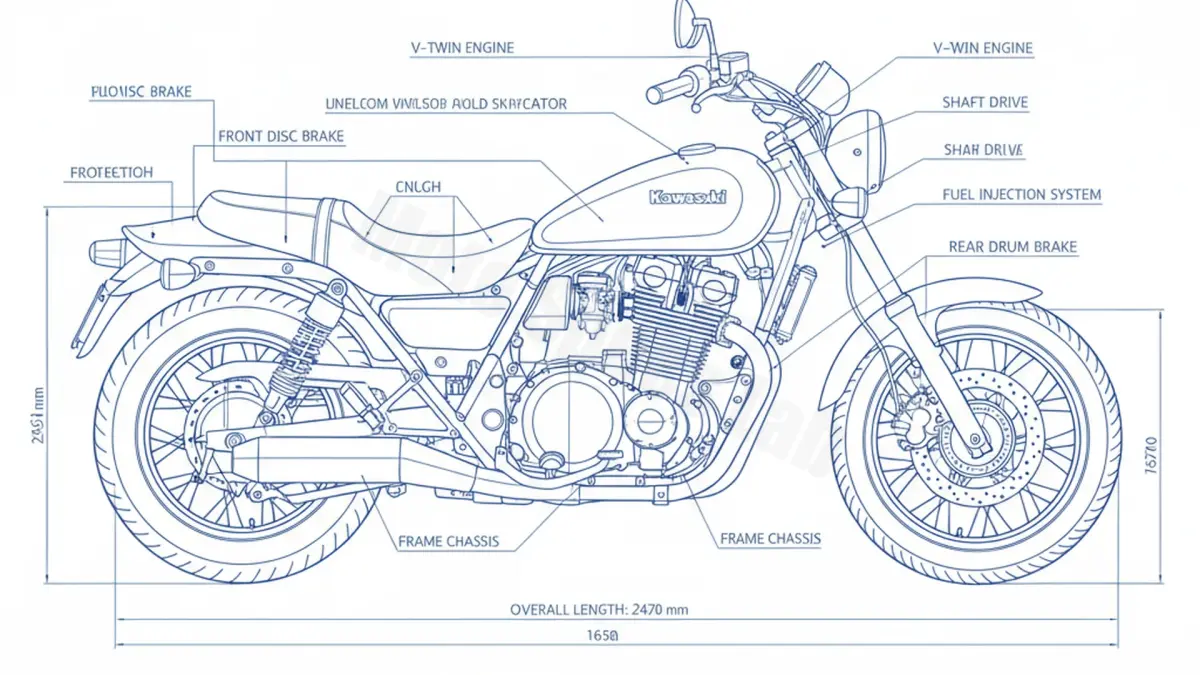 Kawasaki VN 1500 CLASSIC/FI - VNT50D/N Full Specifications & Ownership Data