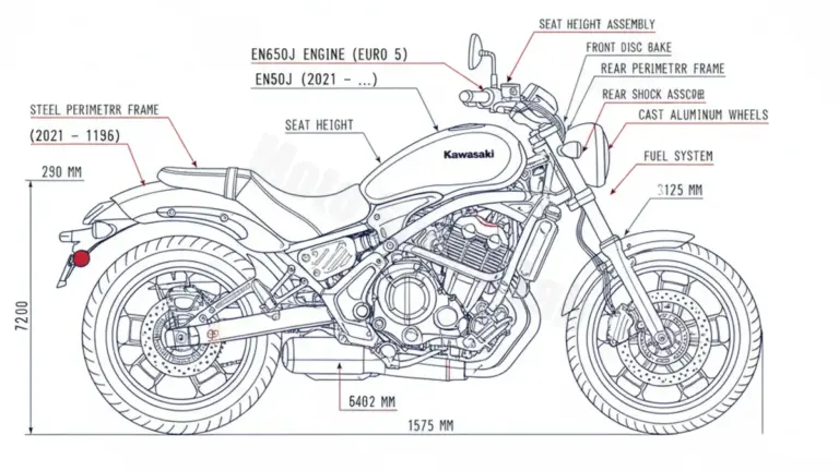 Kawasaki VULCAN S (EURO 5) – EN650J Maintenance: Recommended Oil & Tires