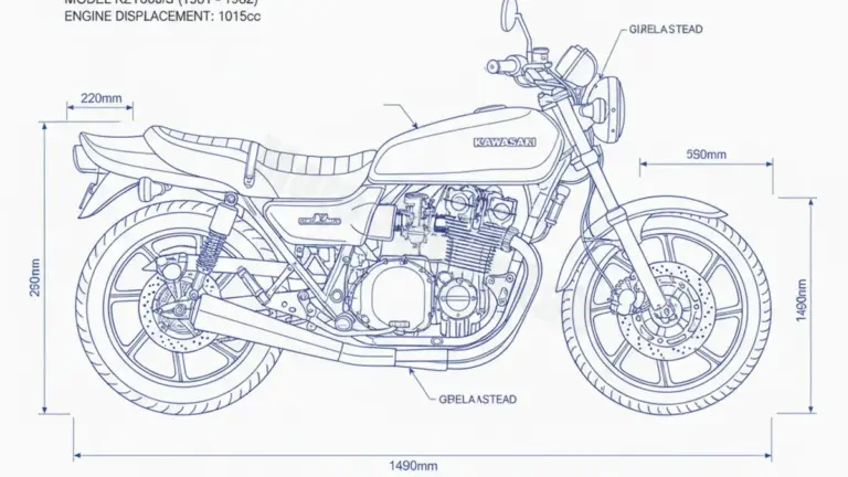 Kawasaki Z 1000 J – KZT00J/J Maintenance Schedule & Torque Settings