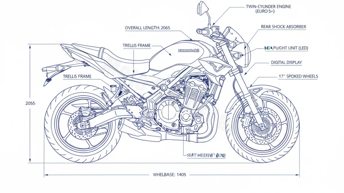Kawasaki Z 650 RS (Euro 5+) - Z650RS/26 Maintenance: Recommended Oil & Tires specs