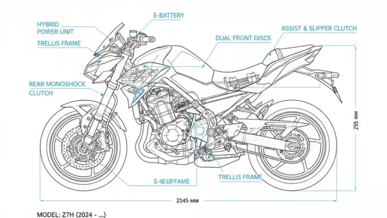 Kawasaki Z 7 Hybrid (Euro 5+) – Z7H Maintenance Schedule & Torque Settings