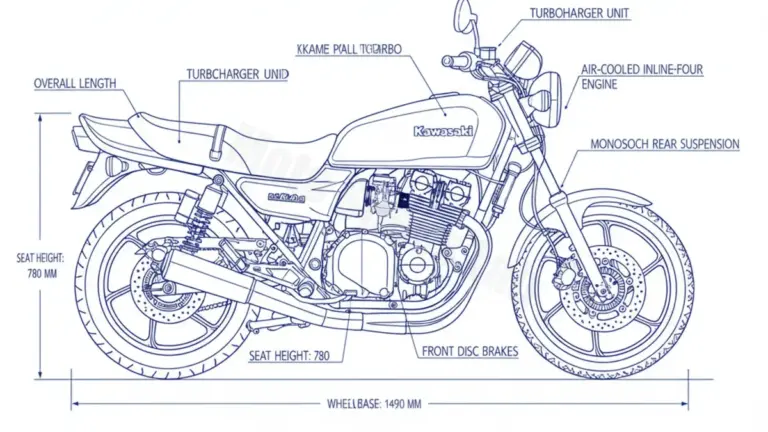 Kawasaki Z 750 TURBO – ZX750E Maintenance Schedule & Torque Settings
