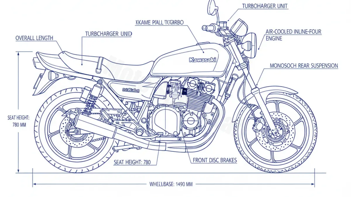Kawasaki Z 750 TURBO - ZX750E Maintenance Schedule & Torque Settings
