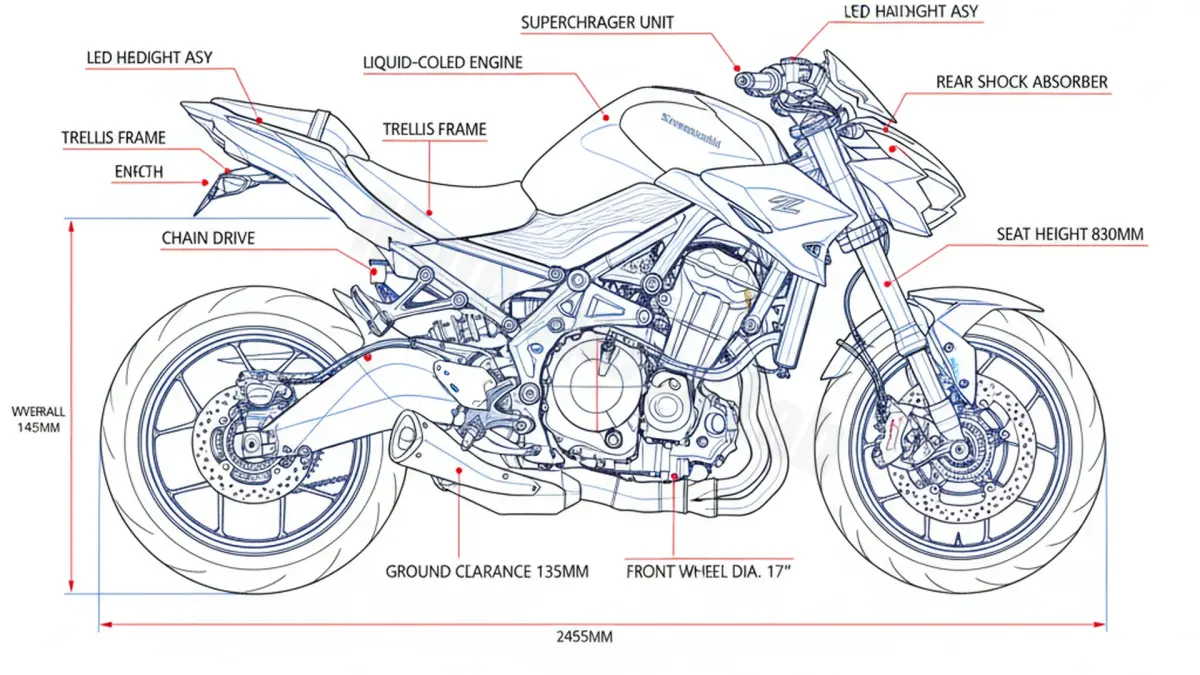 Kawasaki Z H2 SE - ZRT00PRA Service Data: Oil, Battery & Specs specs