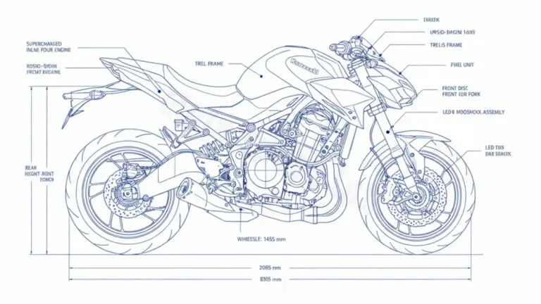 Kawasaki Z H2 – ZRT00PPA Workshop Data: Fluids, Plugs & Tires