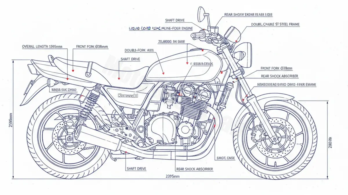 Kawasaki ZL 600 ELIMINATOR - ZL600B Workshop Data: Fluids, Plugs & Tires specs