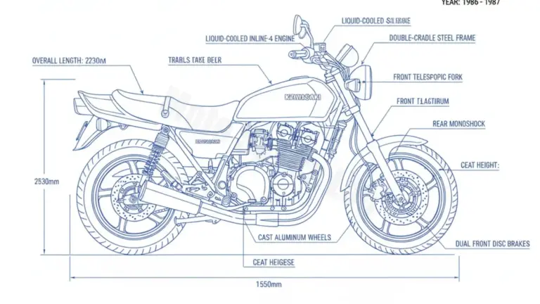 Kawasaki ZL 600 – ZL600A Maintenance Schedule & Torque Settings