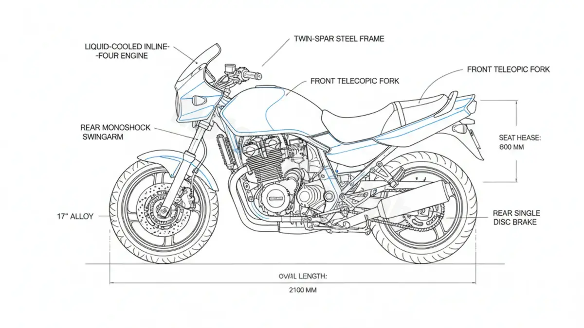 Review: Kawasaki ZR-7S - ZR750F/H (1999-2005) Specs & Features specs
