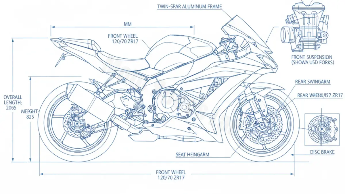 Review: Kawasaki ZX-10R NINJA - ZXT00D/D (2006-2007) Specs & Features