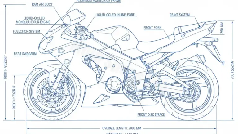Oil & Tires: Kawasaki ZX-12R NINJA – ZXT20A/B Technical Specifications