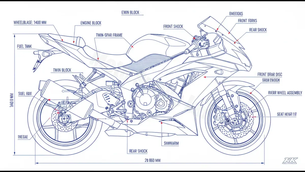 Kawasaki ZX-6R NINJA - ZX636A Specs: Oil Capacity & Tire Pressure specs