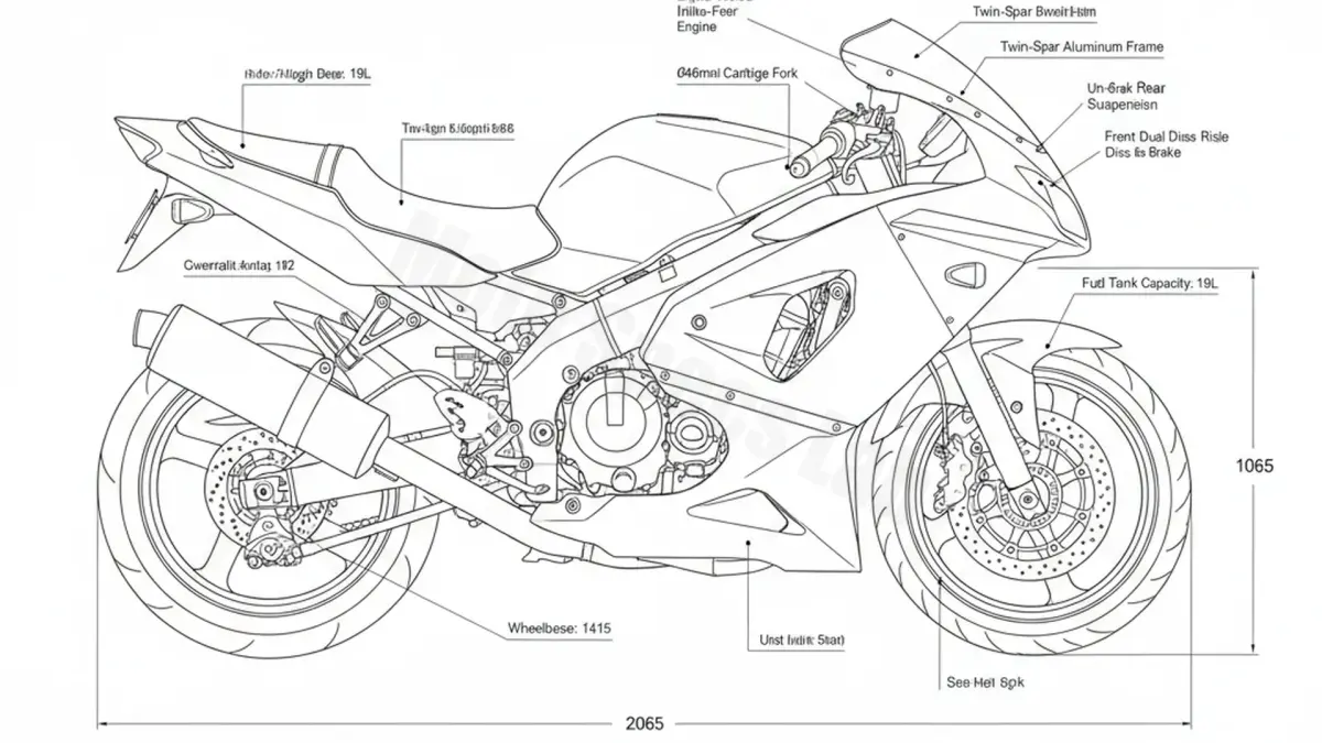 Kawasaki ZX-9R NINJA - ZX900EFA Full Specifications & Ownership Data specs