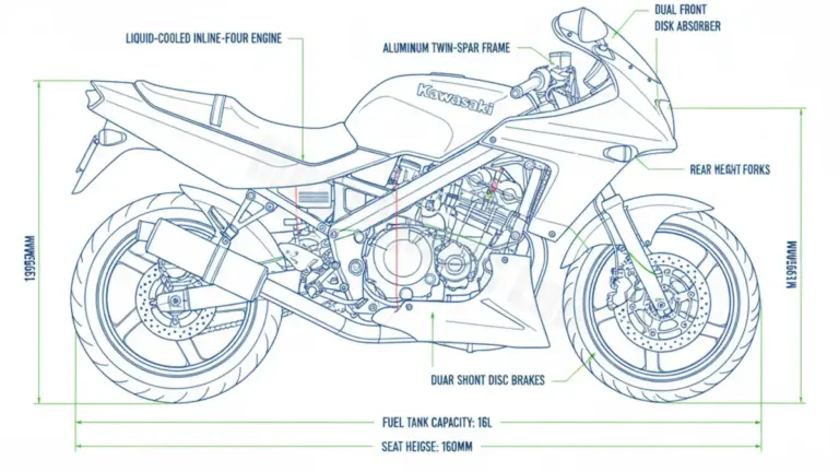 Kawasaki ZXR 400 – ZX400L1-L3 Maintenance Schedule & Torque Settings