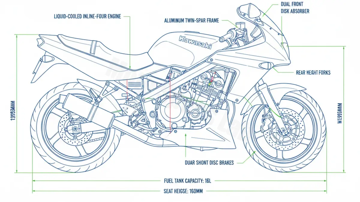 Kawasaki ZXR 400 - ZX400L1-L3 Maintenance Schedule & Torque Settings