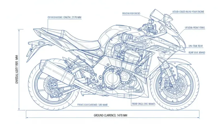 Kawasaki ZZ-R 1400 (EURO 4) – ZZR-14/16 Workshop Data: Fluids, Plugs & Tires