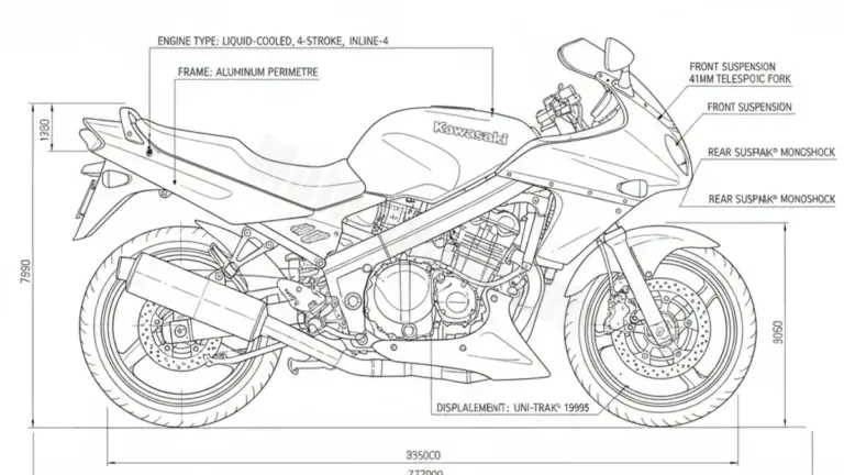 Kawasaki ZZ-R 600 – ZX600E1-3 Maintenance: Recommended Oil & Tires