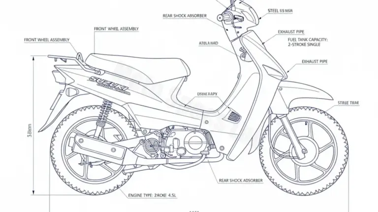 Suzuki AH 50 ADDRESS – CA1GA Technical Review & Maintenance Guide