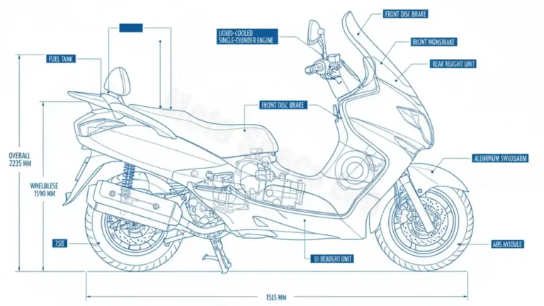 Suzuki AN 400 BURGMAN ABS (EURO 4) – WVCG1131/DU11AZ Maintenance: Recommended Oil & Tires