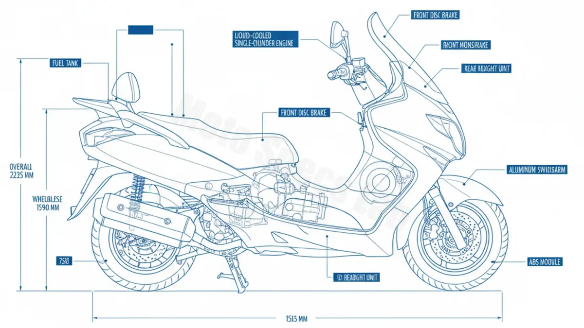 Suzuki AN 400 BURGMAN ABS (EURO 4) - WVCG1131/DU11AZ Maintenance: Recommended Oil & Tires specs