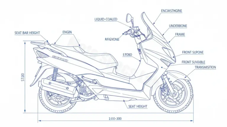 Suzuki AN 400 BURGMAN – WVAU Specs: Engine Oil, Gap & Tire PSI