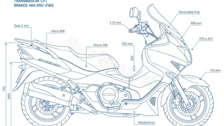 Suzuki AN 650 ABS BURGMAN – WVBU/A Specs: Oil Capacity & Tire Pressure