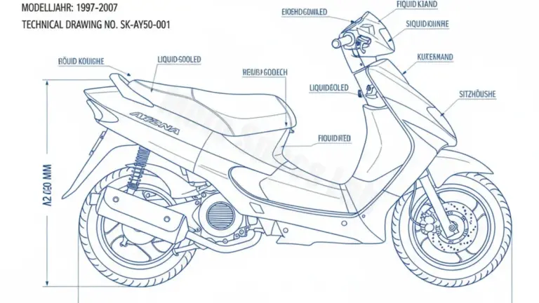 Suzuki AY 50 KATANA (WASSERGEKÜHLT) – AA/LC Workshop Data: Fluids, Plugs & Tires