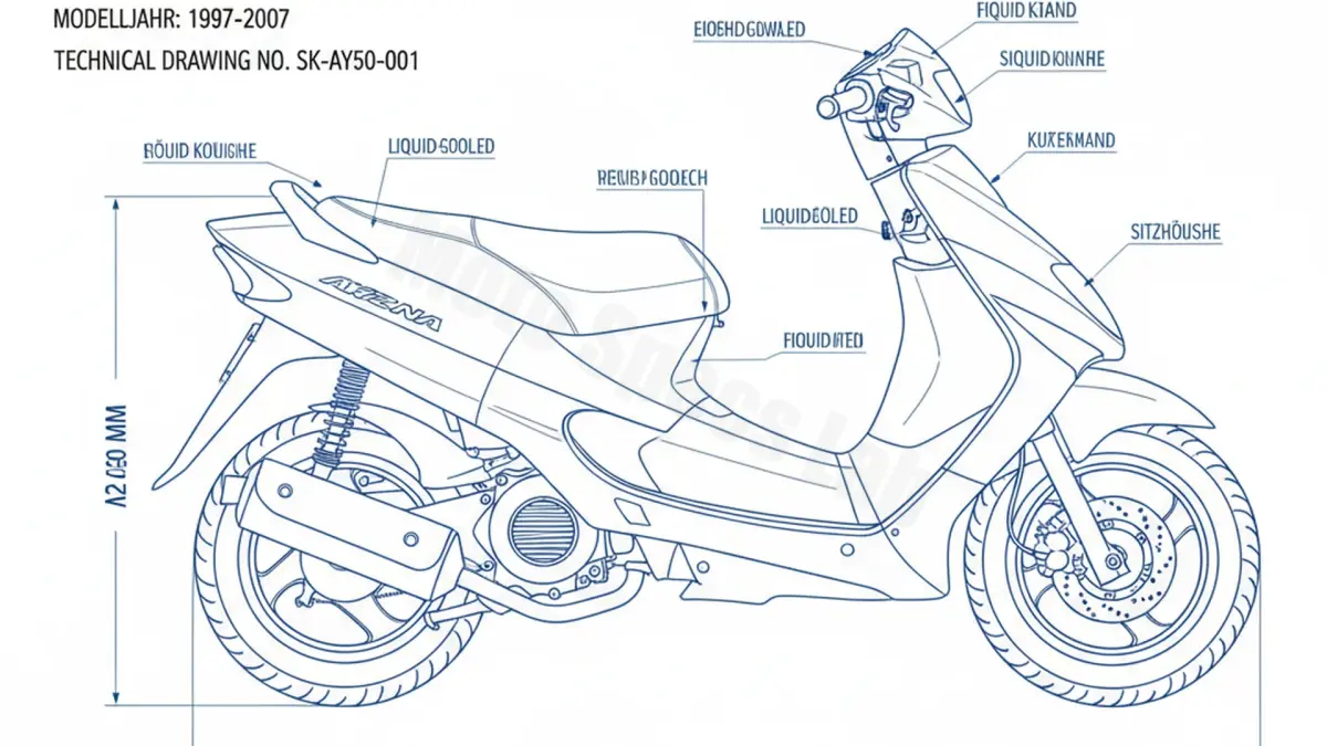 Suzuki AY 50 KATANA (WASSERGEKÜHLT) - AA/LC Workshop Data: Fluids, Plugs & Tires specs
