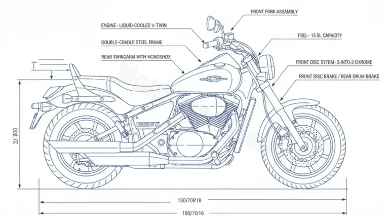 Oil & Tires: Suzuki C 1500 INTRUDER (VL 1500) – WVAL Technical Specifications