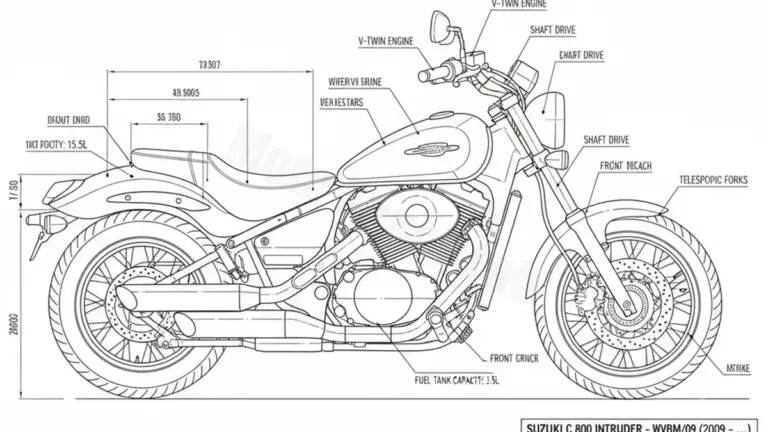 Suzuki C 800 INTRUDER – WVBM/09 Technical Review & Maintenance Guide