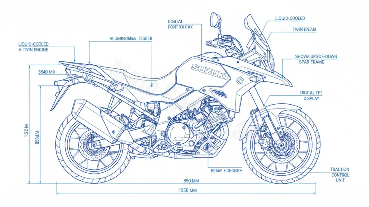 Review: Suzuki DL 1050 V-STROM DE - WEF0/DE (2023–Present) Specs & Features
