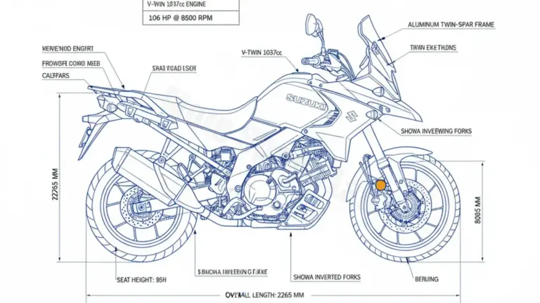 Review: Suzuki DL 1050 V-STROM (EURO 5) – WEF0 (2020 – Present) Specs & Features