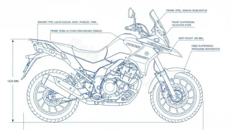 Suzuki DL 250 V-STROM (EURO 4) – WDS0 Service Data: Oil, Battery & Specs