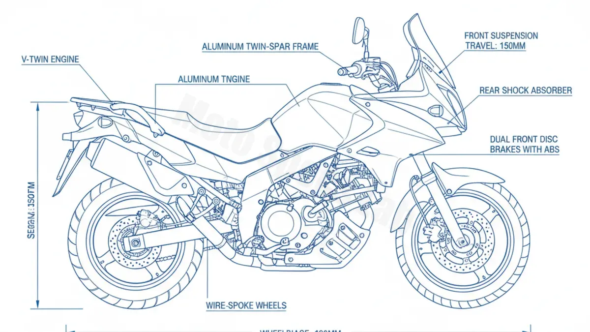 Suzuki DL 650 V-STROM / ABS - WVB1/07 Full Specifications & Ownership Data specs