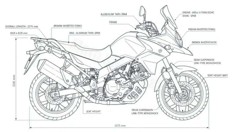 Suzuki DL 650 V-STROM XT (EURO 5) – WC71/21 Full Specifications & Ownership Data