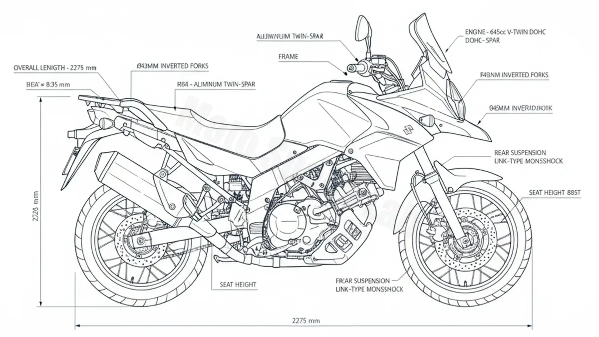 Suzuki DL 650 V-STROM XT (EURO 5) - WC71/21 Full Specifications & Ownership Data