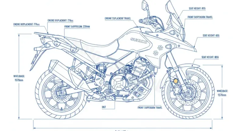 Suzuki DL 800 V-STROM DE – WEM0 Workshop Data: Fluids, Plugs & Tires