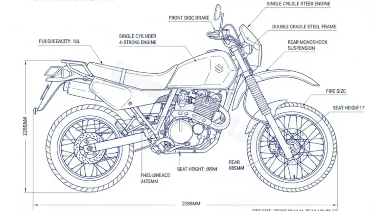 Review: Suzuki DR 650 RS/RSU – SP42B (1990–1991) Specs & Features