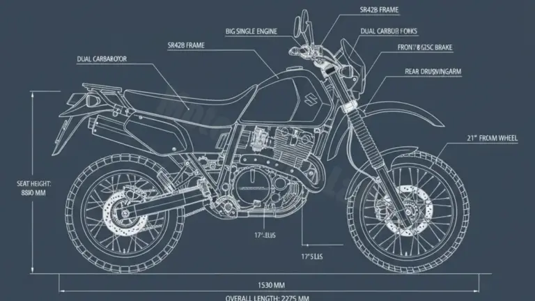 Suzuki DR 800/U BIG (L-MODELL) – SR42B Maintenance Schedule & Torque Settings