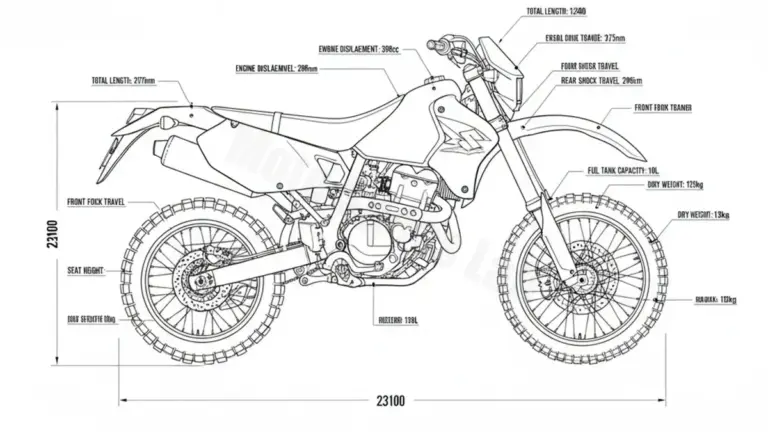 Suzuki DR-Z 400 S (SE) – WVBC Tire Pressure, Oil Type & Fluid Specs