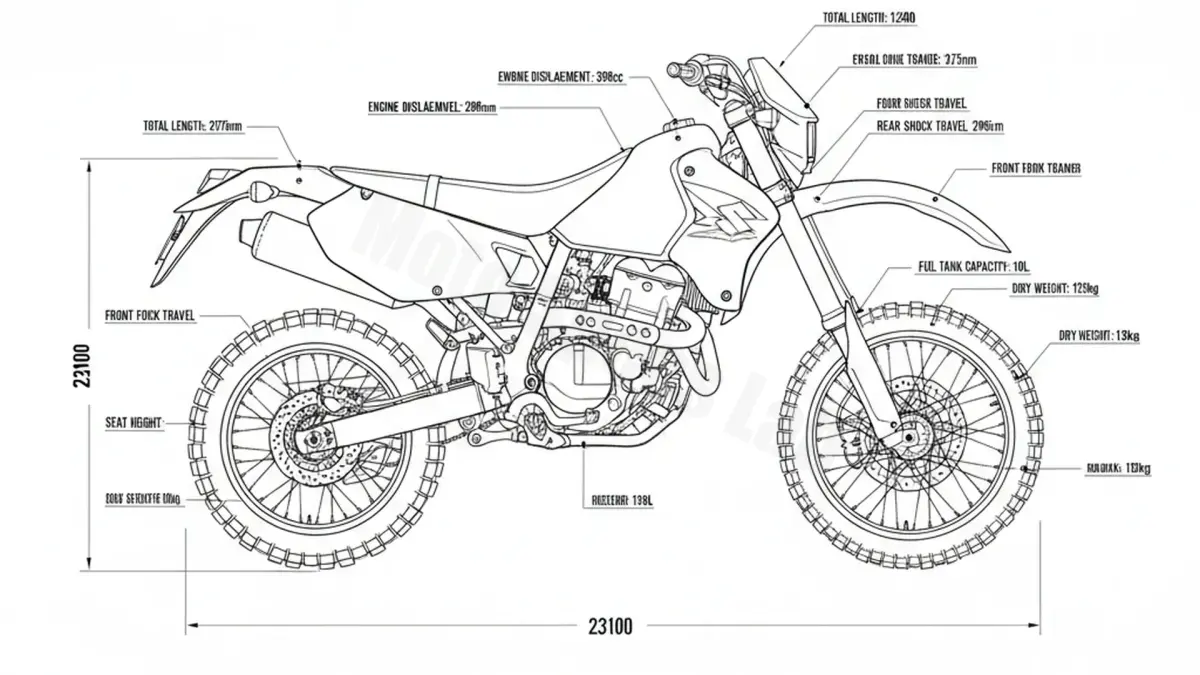 Suzuki DR-Z 400 S (SE) - WVBC Tire Pressure, Oil Type & Fluid Specs specs
