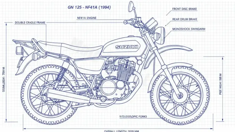 Suzuki GN 125 – NF41A Full Specifications & Ownership Data