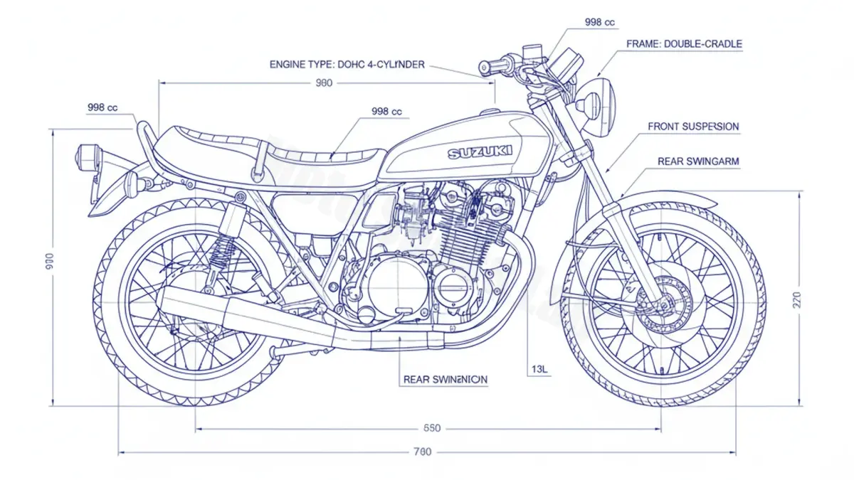 Suzuki GS 1000 L - GS1000L Workshop Data: Fluids, Plugs & Tires