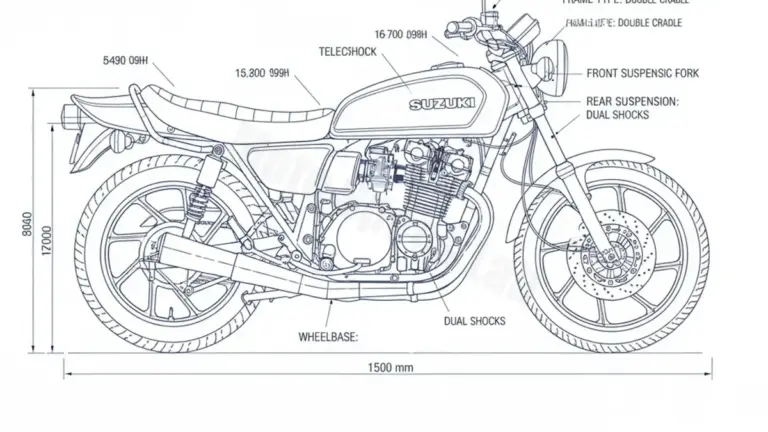 Suzuki GS 1000 S – GS1000S Service Guide: Oil Level & Tire Specs