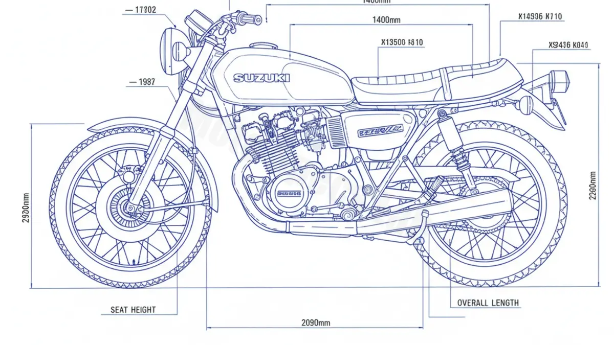 Suzuki GS 400 /E/EN - GS400 Maintenance Schedule & Torque Settings